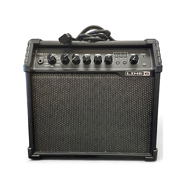 Used Line 6 Spider V 20 MkII 20w 1x8 Guitar Combo Amp