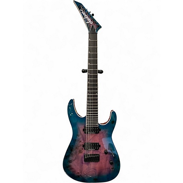Used Jackson SLATXF7 Soloist 7 String TRANS PURPLE BURST Solid Body Electric Guitar