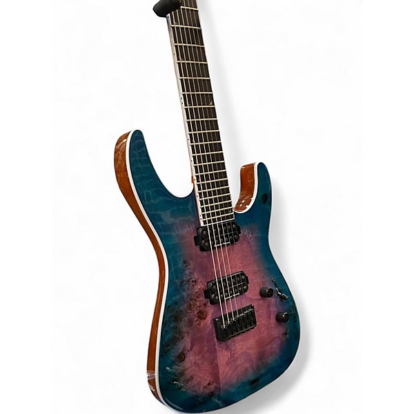 Used Jackson SLATXF7 Soloist 7 String TRANS PURPLE BURST Solid Body Electric Guitar
