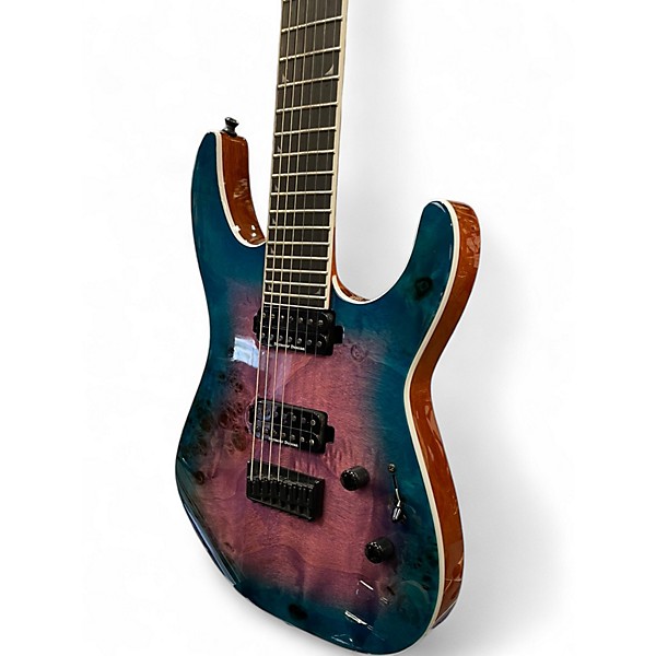 Used Jackson SLATXF7 Soloist 7 String TRANS PURPLE BURST Solid Body Electric Guitar