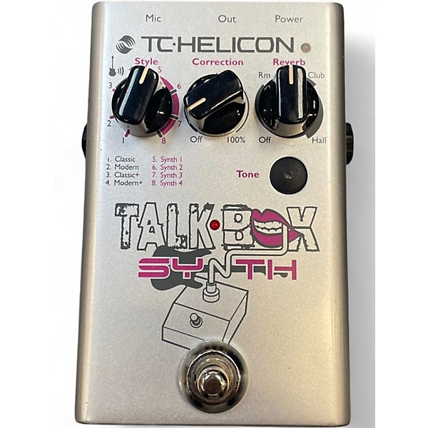 Used TC Helicon Talk Box Effect Processor
