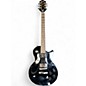 Used Epiphone Les Paul Tribute Plus Black Solid Body Electric Guitar thumbnail