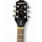 Used Epiphone Les Paul Tribute Plus Black Solid Body Electric Guitar