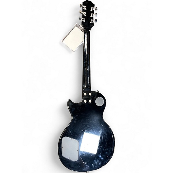 Used Epiphone Les Paul Tribute Plus Black Solid Body Electric Guitar