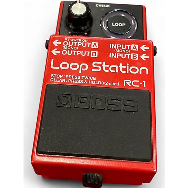 Used BOSS RC1 Loop Station Pedal