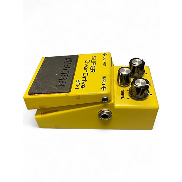 Used BOSS SD1 Super Overdrive Effect Pedal