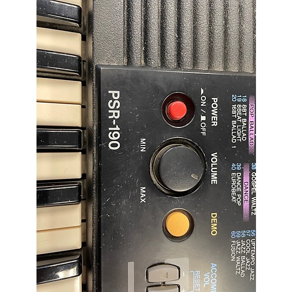 Used Yamaha PSR 190 Portable Keyboard