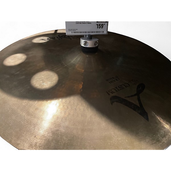Used Zildjian 17in A Custom Crash Cymbal