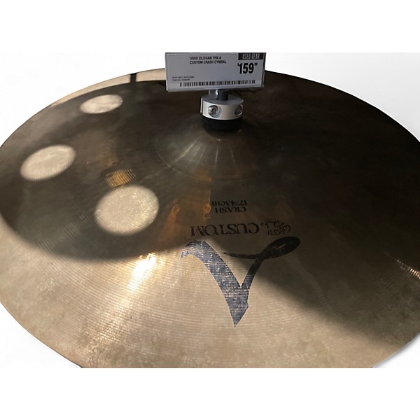 Used Zildjian 17in A Custom Crash Cymbal
