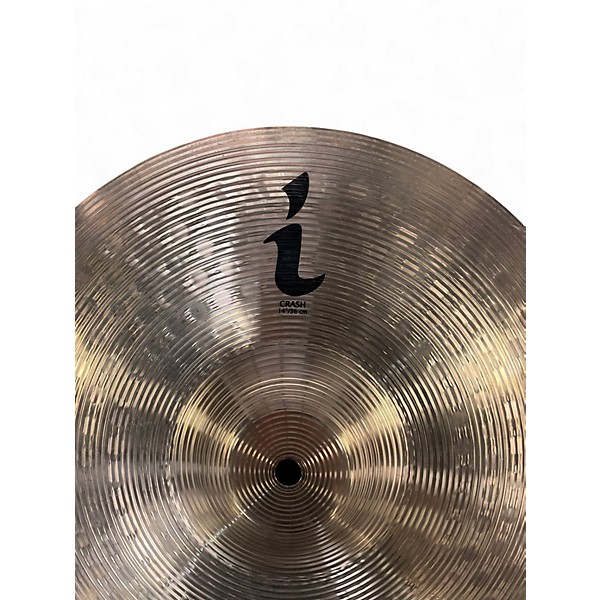 Used Zildjian 14in I series crash Cymbal