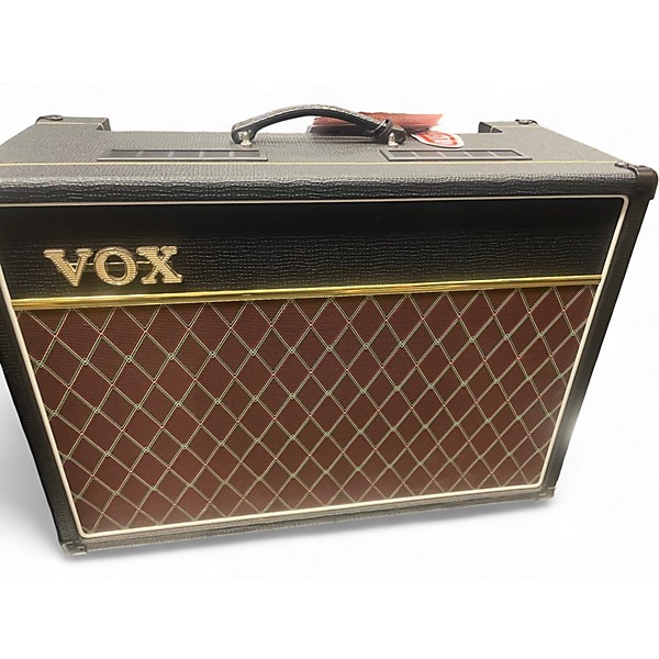Used VOX AC15C1 Custom AC15 1x12 Limited-Edition Blue/Cream Tube Guitar Combo Amp