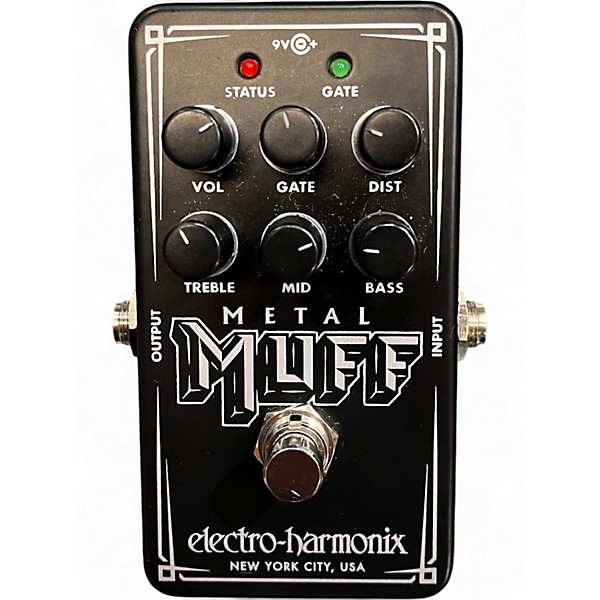 Used Electro-Harmonix Metal Muff Distortion Effect Pedal