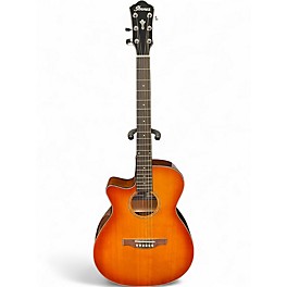 Used Ibanez AEG58L-VVH VIOLIN BURST Acoustic Guitar