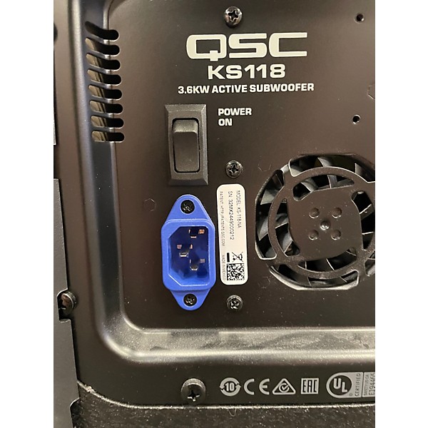 Used QSC KS118 Powered Subwoofer