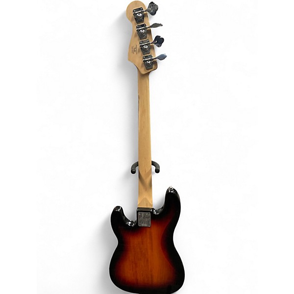 Used Squier Affinity Precision Bass 3 Tone Sunburst Electric Bass Guitar