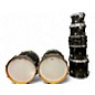 Used TAMA 7 Piece Silverstar BLACK/GREEN Drum Kit thumbnail