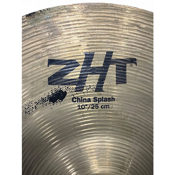 Used Zildjian 10in ZHT Splash Cymbal