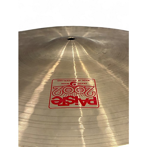 Used Paiste 16in 2002 Crash Cymbal