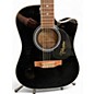 Used Takamine EF381SC Black 12 String Acoustic Electric Guitar