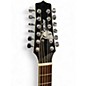 Used Takamine EF381SC Black 12 String Acoustic Electric Guitar