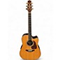 Used Takamine P7DC Natural Acoustic Electric Guitar thumbnail