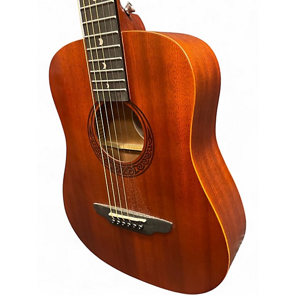Used Luna SAFARI MAHOGANY Natural Acoustic Guitar