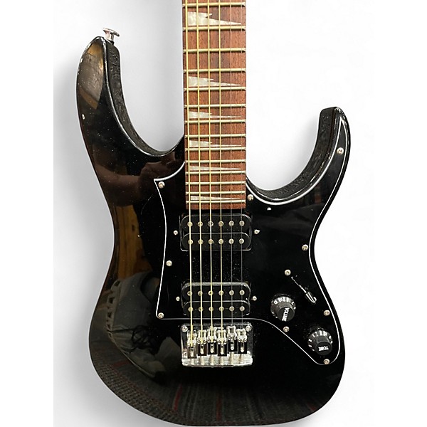 Used Ibanez MIKRO GRGM21 Black Electric Guitar