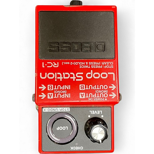 Used BOSS RC1 Loop Station Pedal