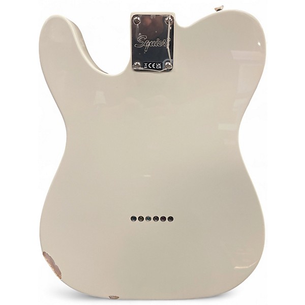 Used Squier Classic Vibe 70s Thinline Telecaster Olympic White Hollow Body Electric Guitar
