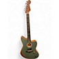 Used Fender Acoustasonic Player Jazzmaster Antique Olive Acoustic Electric Guitar thumbnail