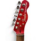 Used Fender JA90 Jim Adkins Thinline Telecaster Crimson Red Transparent Hollow Body Electric Guitar