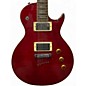 Used Mitchell ms450 Trans Red Solid Body Electric Guitar