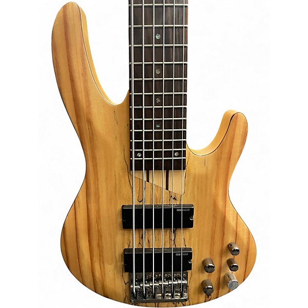 Used ESP LTD B206SM 6 String Spalted Maple Electric Bass Guitar