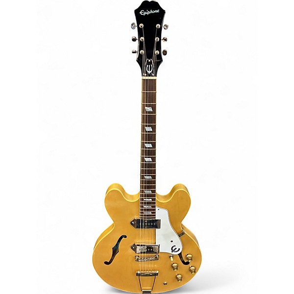 Used Epiphone Casino Natural Hollow Body Electric Guitar