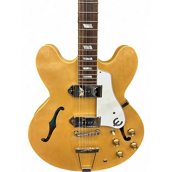 Used Epiphone Casino Natural Hollow Body Electric Guitar