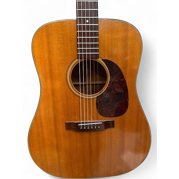 Used 1969 Martin D-18 Natural Acoustic Guitar