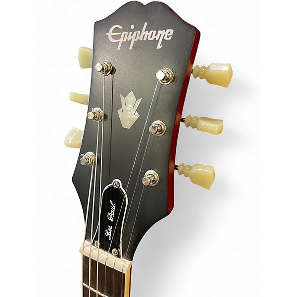 Used 2022 Epiphone Inspired by Gibson 61 Reissue SG Les Paul Satin Cherry Red Solid Body Electric Guitar