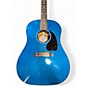 Used Gibson J45 Standard Blue Acoustic Electric Guitar