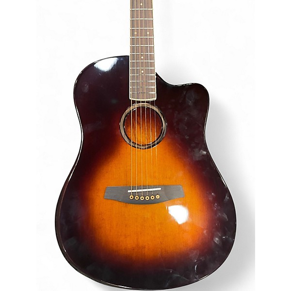 Used LR Baggs AEG-1 Brown Sunburst Acoustic Electric Guitar