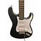 Used Squier Standard Stratocaster Black Solid Body Electric Guitar