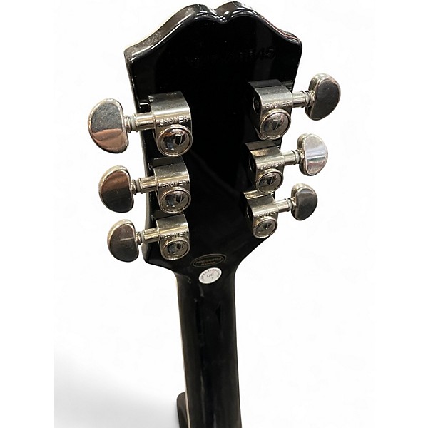 Used Epiphone Les Paul Custom silver burst Solid Body Electric Guitar