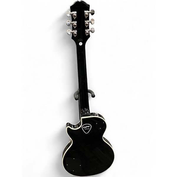 Used Epiphone Les Paul Custom silver burst Solid Body Electric Guitar