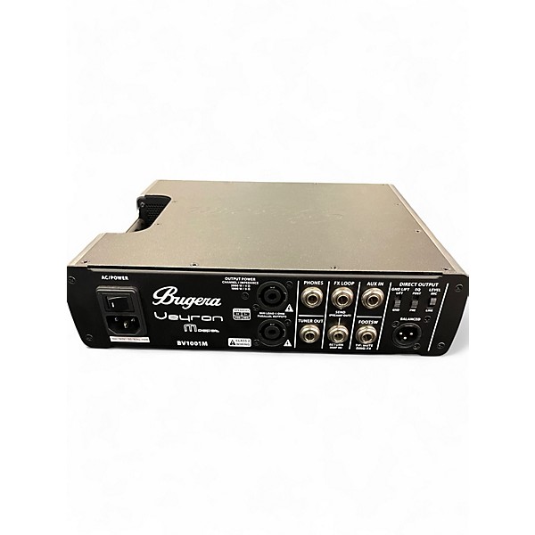 Used Bugera BV10001M Veyron MOSFET 2000W Bass Amp Head