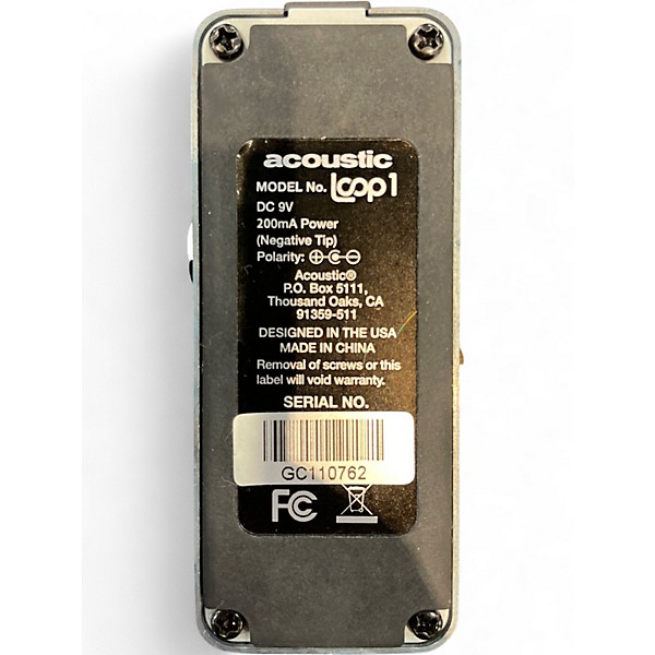 Used Acoustic LOOP 1 Pedal