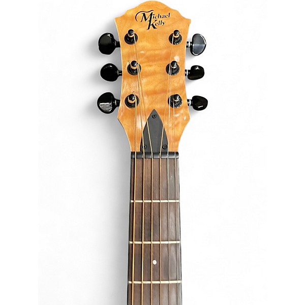 Used Michael Kelly Forte Port X Partial Eclipse Acoustic Electric Guitar