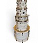 Used Mapex 5 Piece VENUS WHITE MARBLEWOOD Drum Kit thumbnail