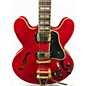 Used Epiphone DOT ES 345 CH RED Hollow Body Electric Guitar
