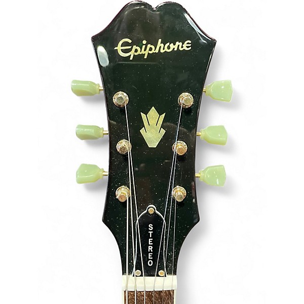 Used Epiphone DOT ES 345 CH RED Hollow Body Electric Guitar
