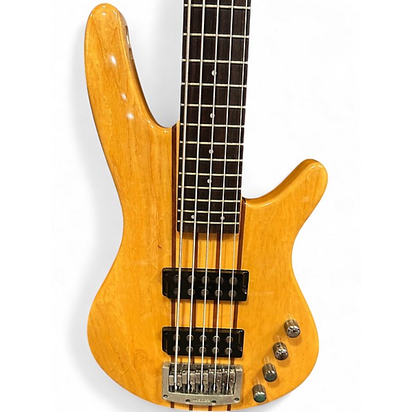 Used Ibanez SRX705 5 String Natural Electric Bass Guitar
