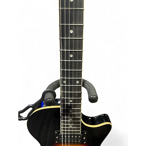 Used Donner Single Cut sunburst Solid Body Electric Guitar